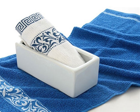 竹纖維青花瓷運動巾